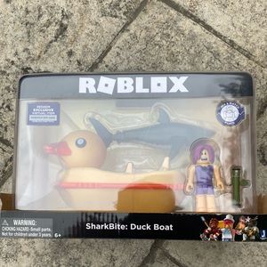 Roblox shark bite duckboat